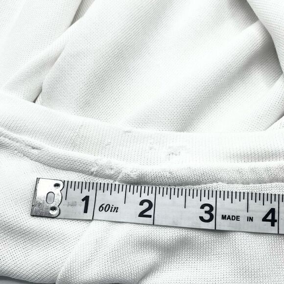 Athleta Serenity criss cross sweater in white - Picture 6 of 6